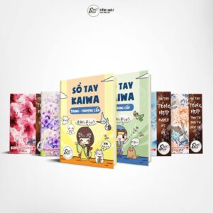 Combo 6 cuốn sổ tay (TV, KJ, NP, Trợ-phó-liên, Kaiwa 1+2)