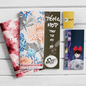 Combo Sổ tay Tổng hợp Trợ - Phó - Liên từ + Tổng hợp Ngữ Pháp N5 - N1