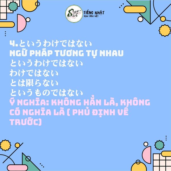 ngữ pháp thường gặp