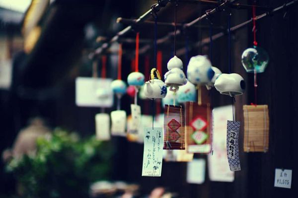 đồ lưu niệm chuông gió nhật bản
