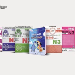 [FREESHIP] Combo Vali N3 (6 cuốn) + sách Phân biệt ngữ pháp