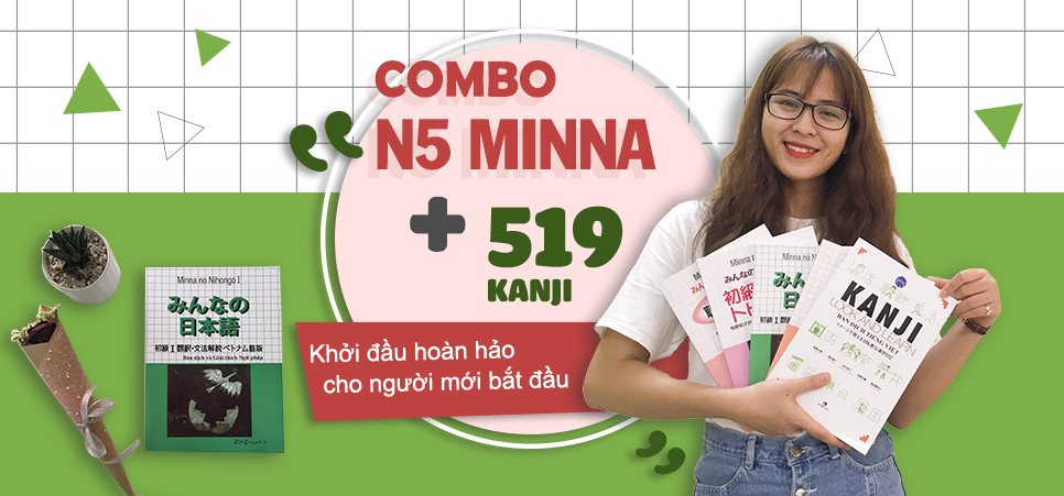 Combo sách N5 - cho người mới bắt đầu