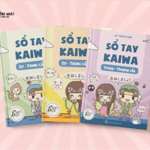 [FREESHIP] Combo Kaiwa tiện dụng: Bộ 3 Sổ tay Kaiwa 1 - 2 - 3