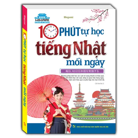 10 Phút Tự Học Tiếng Nhật Mỗi Ngày