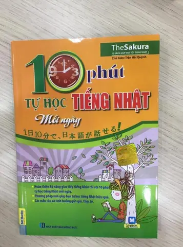 10 Phút Tự Học Tiếng Nhật Mỗi Ngày