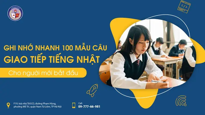 100 Câu Giao Tiếp Tiếng Nhật