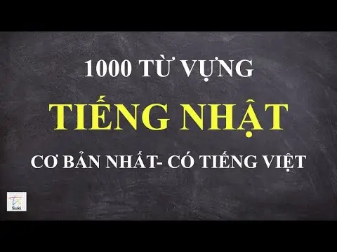 1000 Từ Vựng Tiếng Nhật Cơ Bản 1000 Từ Vựng Tiếng Nhật Cơ Bản