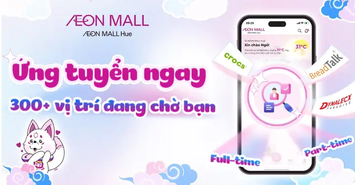 Aeon Tuyển Dụng Tiếng Nhật