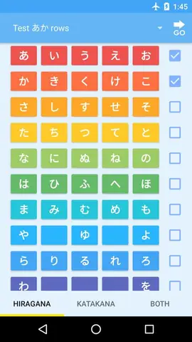 App Học Bảng Chữ Cái Tiếng Nhật