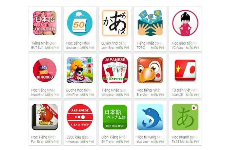 App Học Tiếng Nhật Miễn Phí App Học Tiếng Nhật Miễn Phí