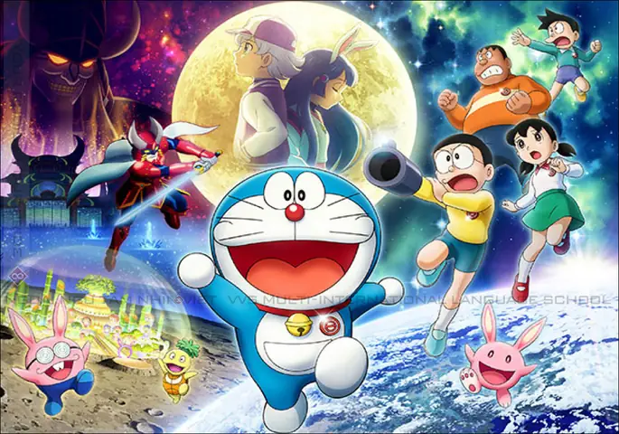 Bài Doraemon Tiếng Nhật