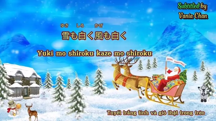 Bài Hát Giáng Sinh Tiếng Nhật Bài Hát Giáng Sinh Tiếng Nhật