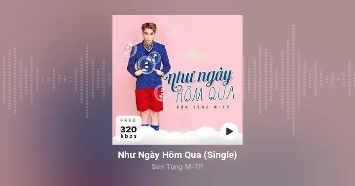 Bài Hát Như Ngày Hôm Qua Tiếng Nhật