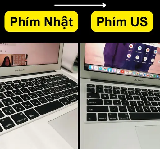Bàn Phím Tiếng Nhật Macbook Bàn Phím Tiếng Nhật Macbook