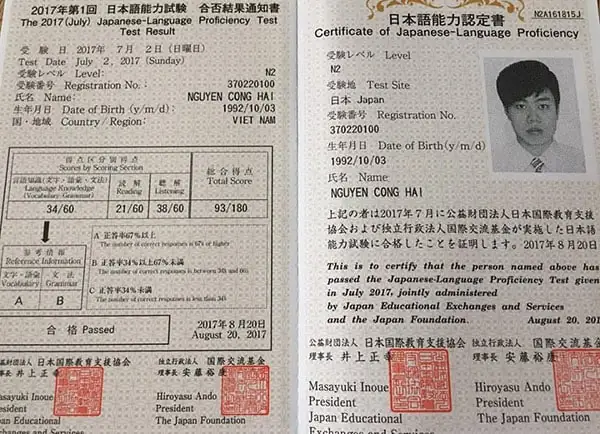 Bằng Tiếng Nhật Có Thời Hạn Bao Lâu Bằng Tiếng Nhật Có Thời Hạn Bao Lâu