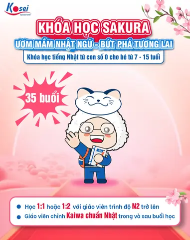 Bé Học Tiếng Nhật