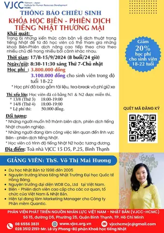 Biên Dịch Tiếng Nhật Tại Nhà