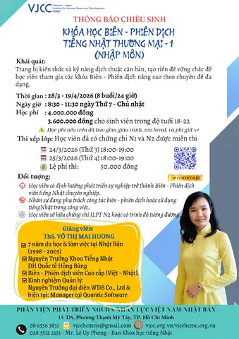 Biên Dịch Viên Tiếng Nhật