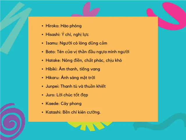 Biệt Danh Tiếng Nhật Hay Cho Nam