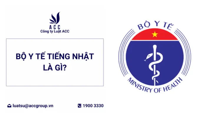 Bộ Y Tế Tiếng Nhật Là Gì