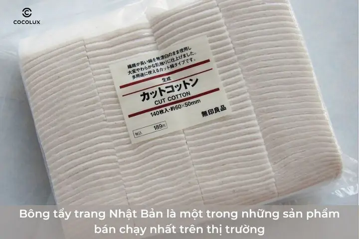 Bông Tẩy Trang Tiếng Nhật
