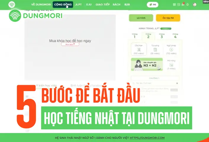Bước Đầu Học Tiếng Nhật