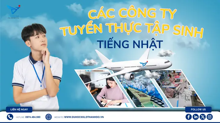Các Công Ty Tuyển Thực Tập Sinh Tiếng Nhật