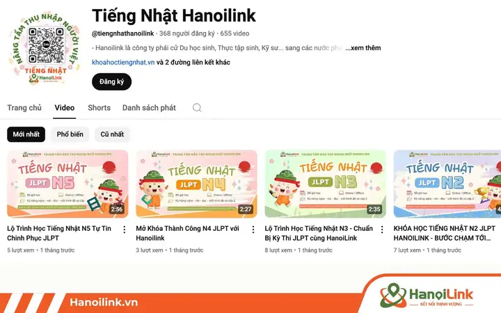 Các Kênh Học Tiếng Nhật Trên Youtube Các Kênh Học Tiếng Nhật Trên Youtube