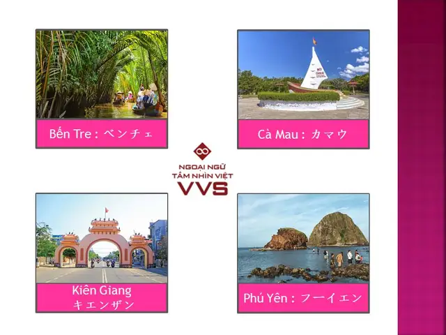 Các Tỉnh Việt Nam Bằng Tiếng Nhật