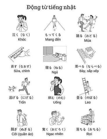 Các Từ Thông Dụng Trong Tiếng Nhật