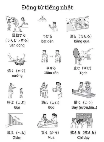 Các Từ Thông Dụng Trong Tiếng Nhật
