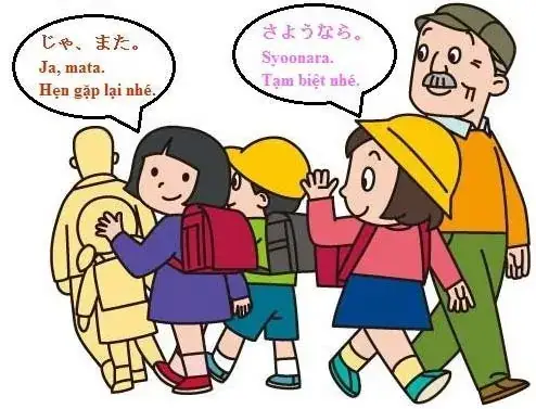 Cách Chào Tạm Biệt Trong Tiếng Nhật