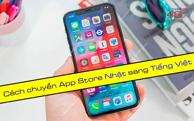 Cách Chuyển Appstore Từ Tiếng Nhật Sang Tiếng Việt