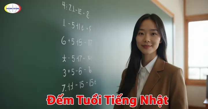 Cách Đếm Tuổi Tiếng Nhật