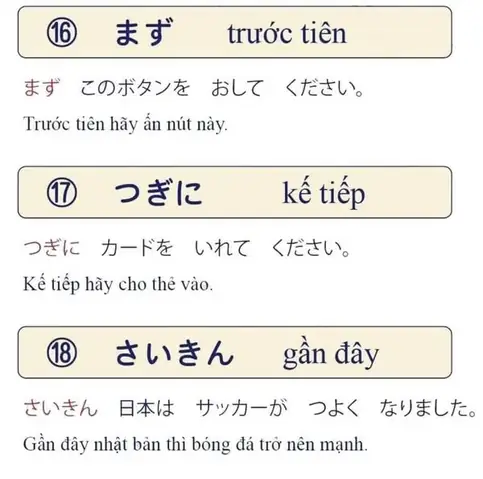 Cách Dùng Phó Từ Trong Tiếng Nhật