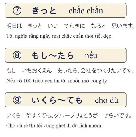 Cách Dùng Phó Từ Trong Tiếng Nhật