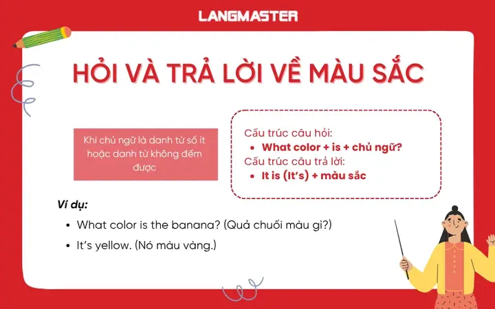 Cách Hỏi Màu Sắc Trong Tiếng Nhật