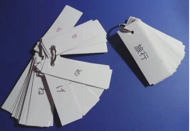 Cách Làm Flashcard Tiếng Nhật