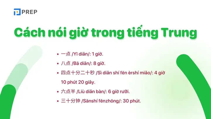 Cách Nói Giờ Phút Trong Tiếng Nhật