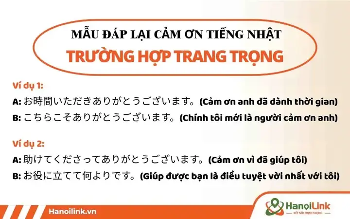 Cảm Ơn Đã Giúp Đỡ Tiếng Nhật