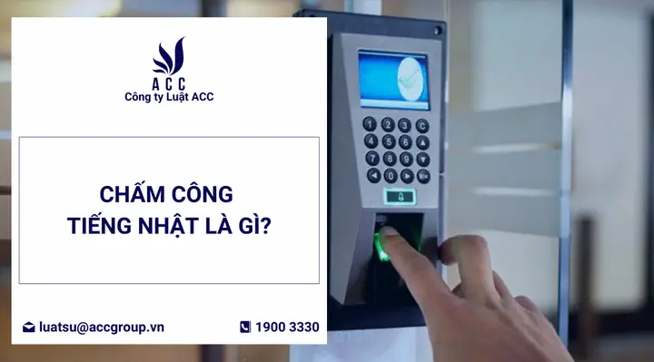 Chấm Công Tiếng Nhật Là Gì