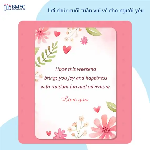 Chúc Cuối Tuần Vui Vẻ Trong Tiếng Nhật