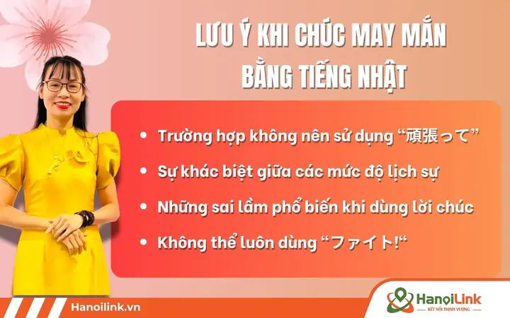Chúc May Mắn Bằng Tiếng Nhật