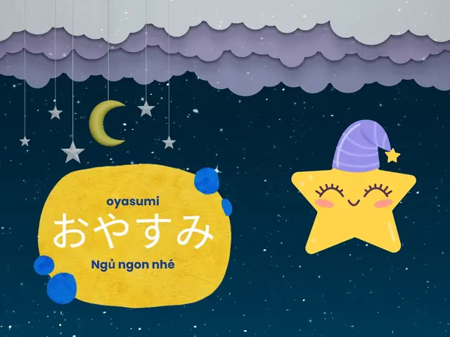 Chúc Ngủ Ngon Trong Tiếng Nhật Chúc Ngủ Ngon Trong Tiếng Nhật