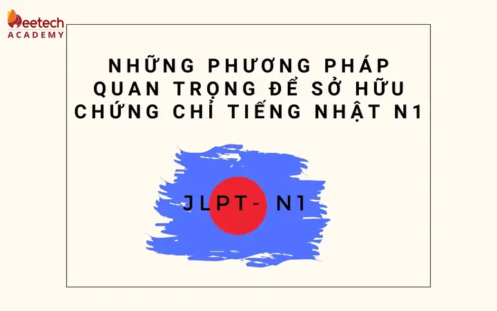 Chứng Chỉ Tiếng Nhật N1