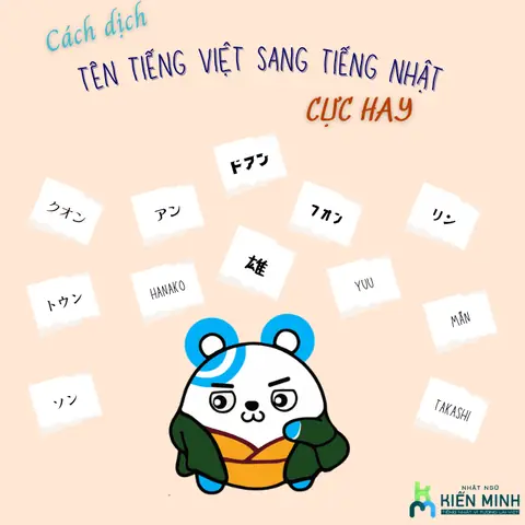 Chuyển Tên Từ Tiếng Việt Sang Tiếng Nhật