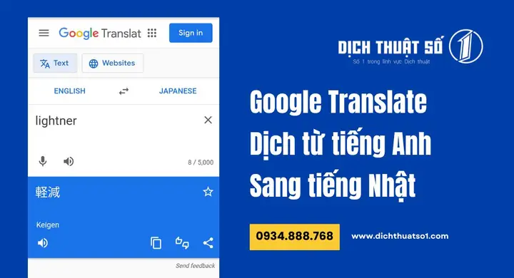Công Cụ Dịch Tiếng Nhật