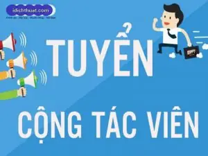 Cộng Tác Viên Dịch Tiếng Nhật