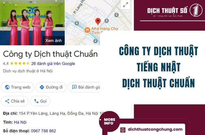 Công Ty Phiên Dịch Tiếng Nhật Công Ty Phiên Dịch Tiếng Nhật