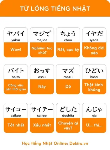 Dạ Tiếng Nhật